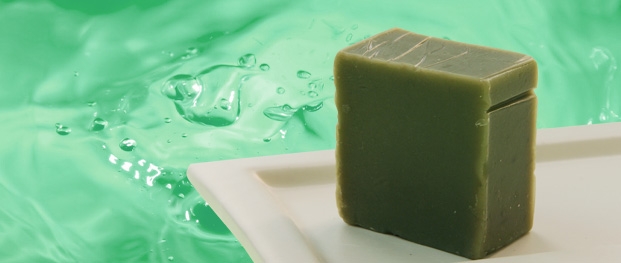 クリーンクレイ・デトックスソープ(ローズゼラニウム) GREEN CRAY DETOX SOAP